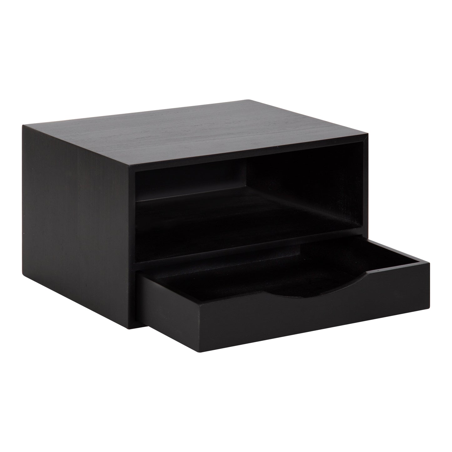 Hutton Floating Wall Shelf with Drawer