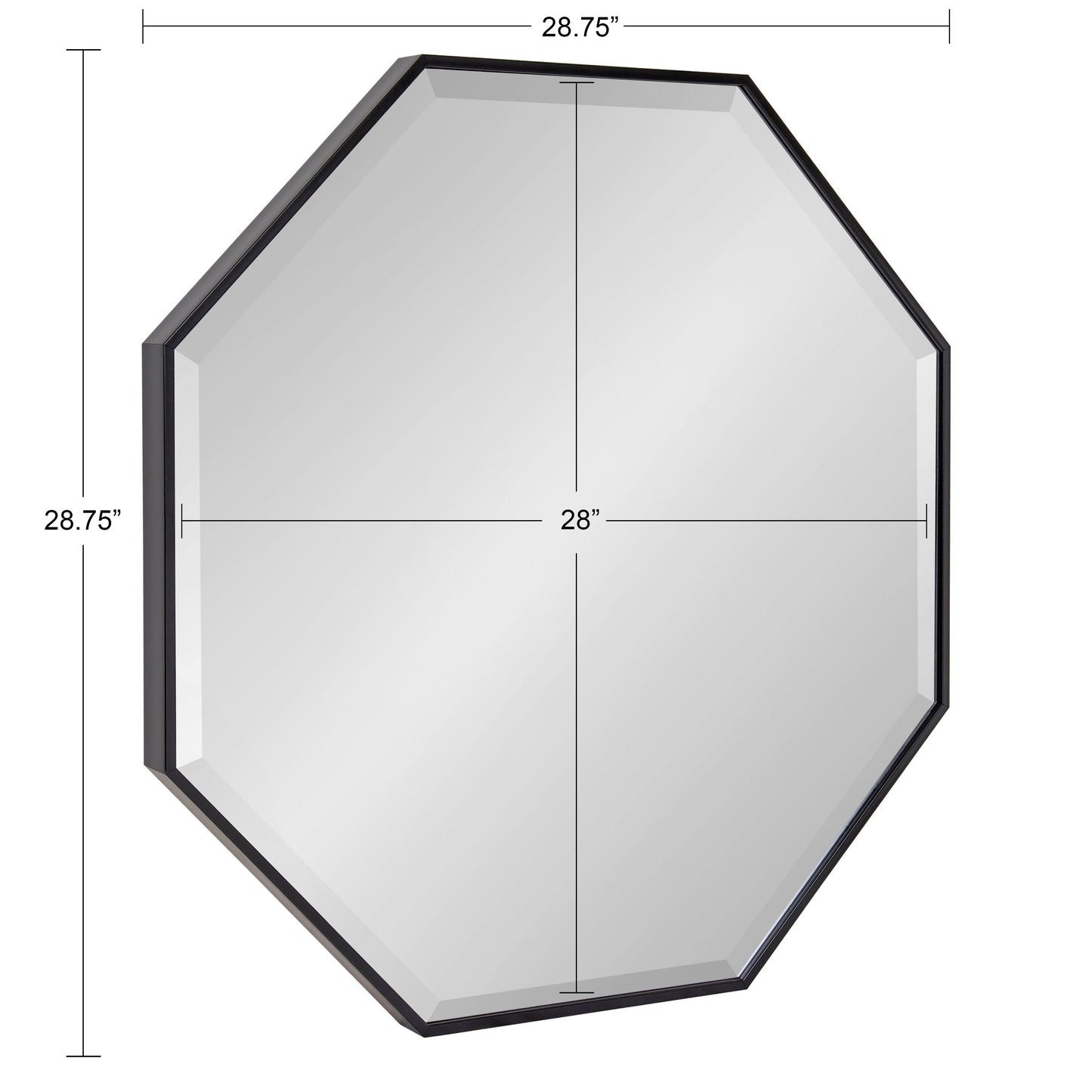 Rhodes Framed Octagon Wall Mirror