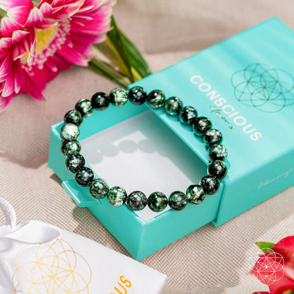 Rare Seraphinite Bracelet of Transformation