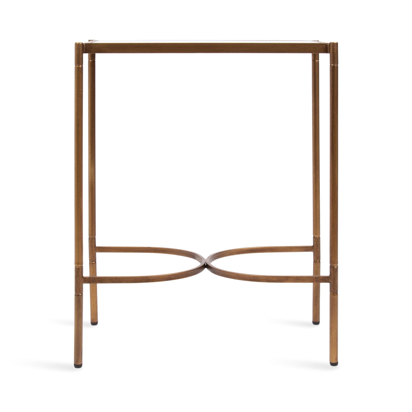 Catriona Side Table Mirror and Metal