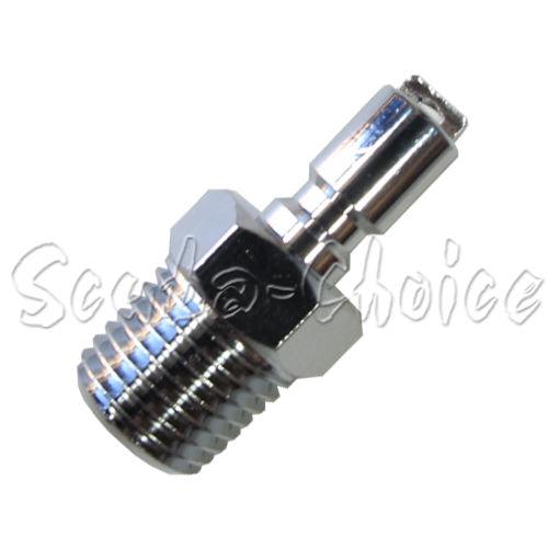 Scuba Diving BCD Standard Male BC to Male 1/4 NPT Adaptor