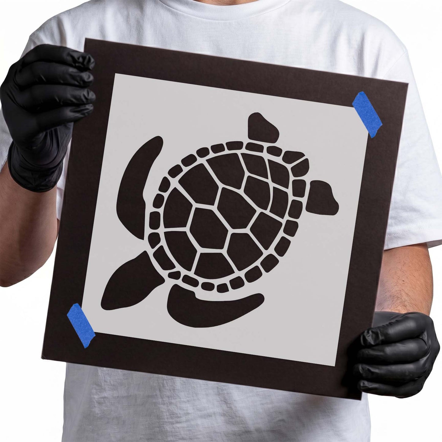 Sea Turtle Stencil