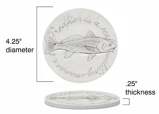 Redfish Drink Coasters