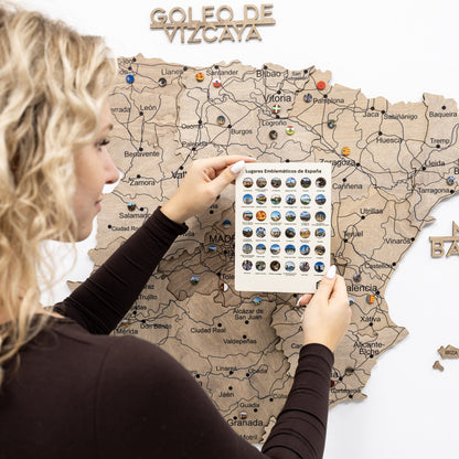Spain Landmarks Pins