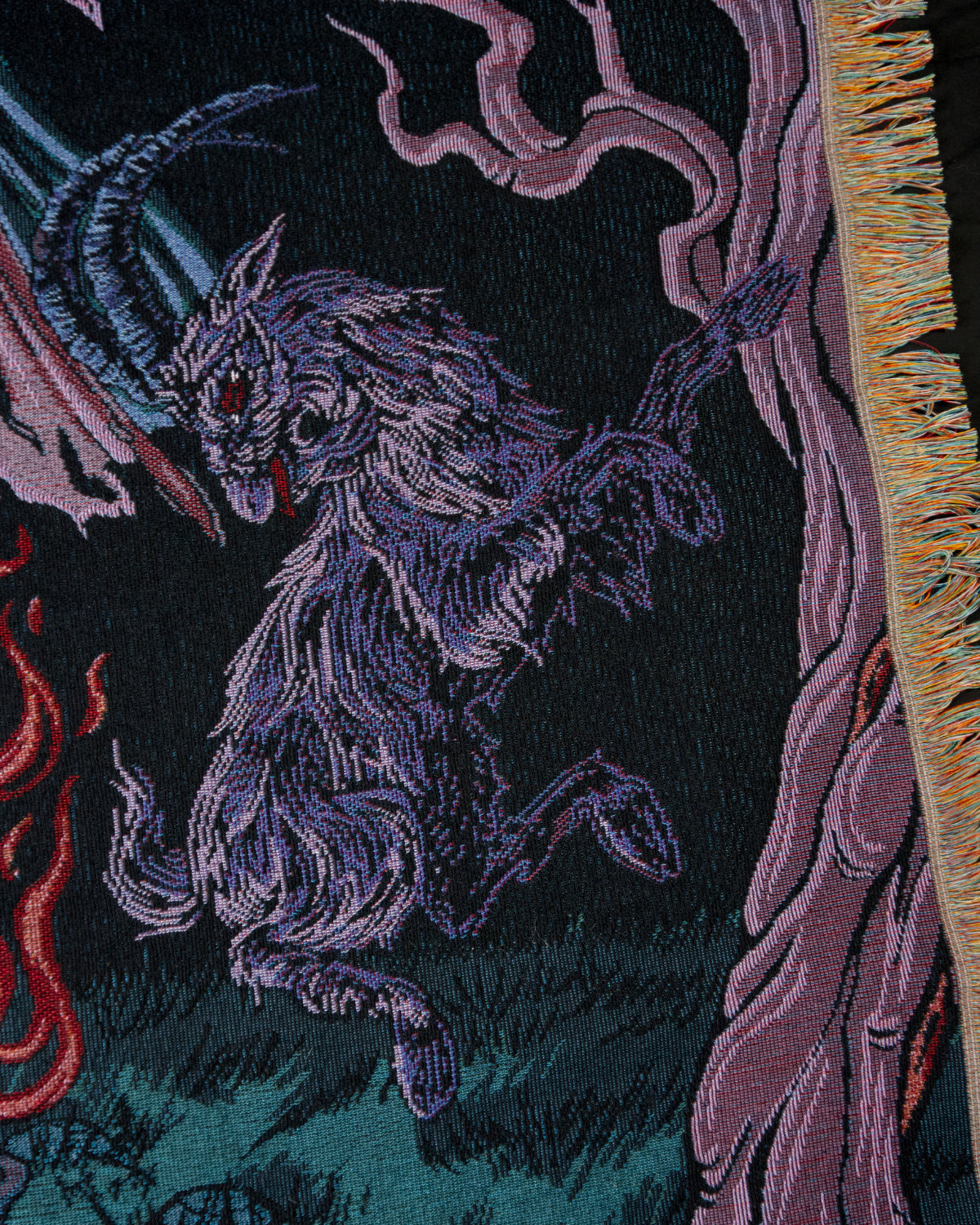 Thirteenth Hour - Moon Witch Woven Blanket