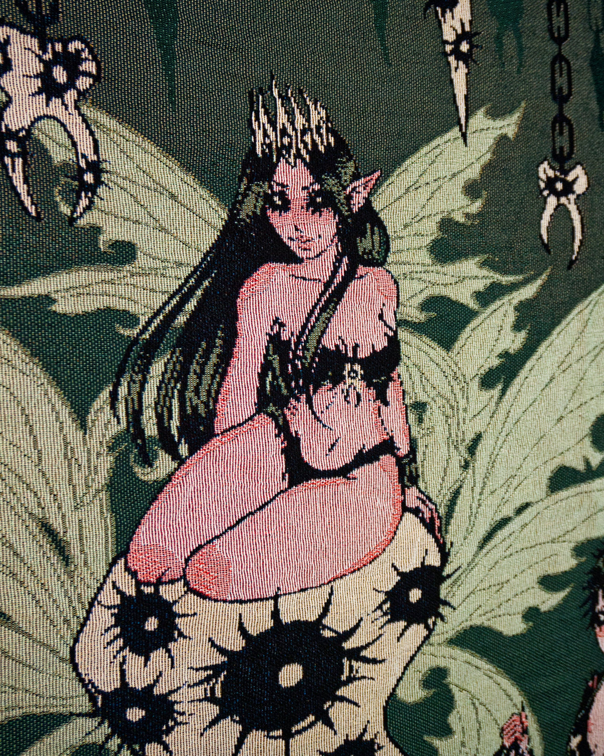 Tooth Decay - Dark Fairy Woven Blanket