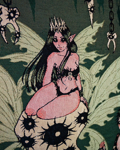 Tooth Decay - Dark Fairy Woven Blanket