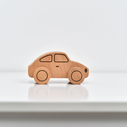 Natural Wooden Toy Car