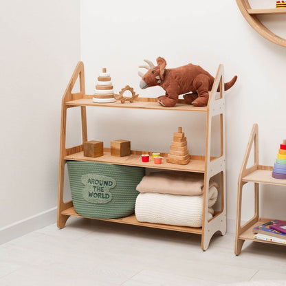 Wood Montessori Shelf