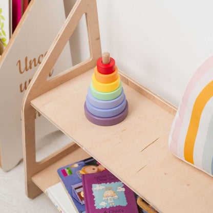 Wood Montessori Shelf