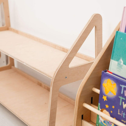 Wood Montessori Shelf