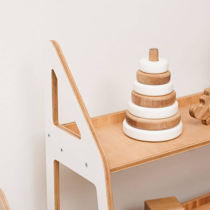 Wood Montessori Shelf