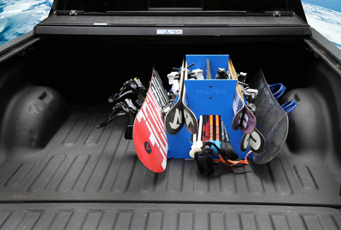 TRAPSKI SIX PACK Water Ski & Wakeboard Rack