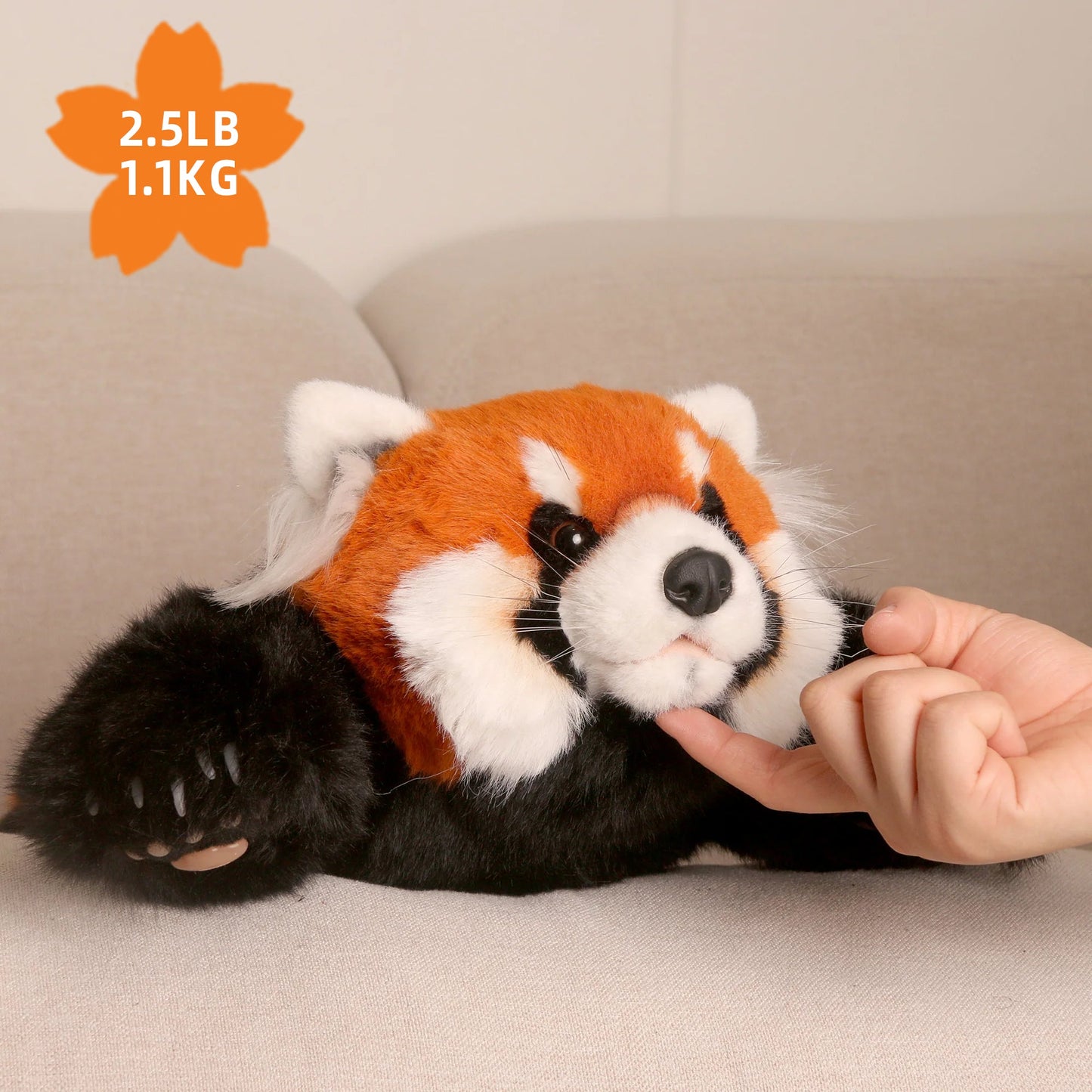 Red Panda Weighted Plush – Snuggle Toy for Relaxation