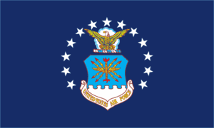 Air Force Flag 4ft X 6ft Superknit Polyester.