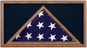 Burial Flag Display Cases - 5' x 9.5' Flag Shadow Box