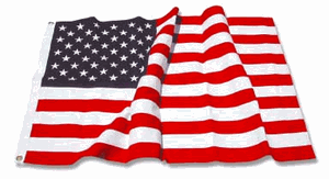 American Flag 3ft x 5ft Sewn Cotton Flag.