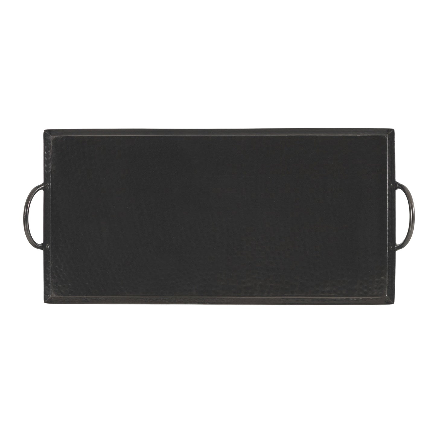 Sanzo Hammered Rectangle Metal Tray