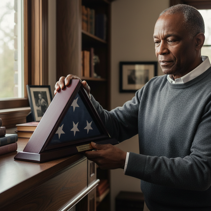 3'x5' Flag Display Case, Shadow Box (Not for Burial Funeral Flag)