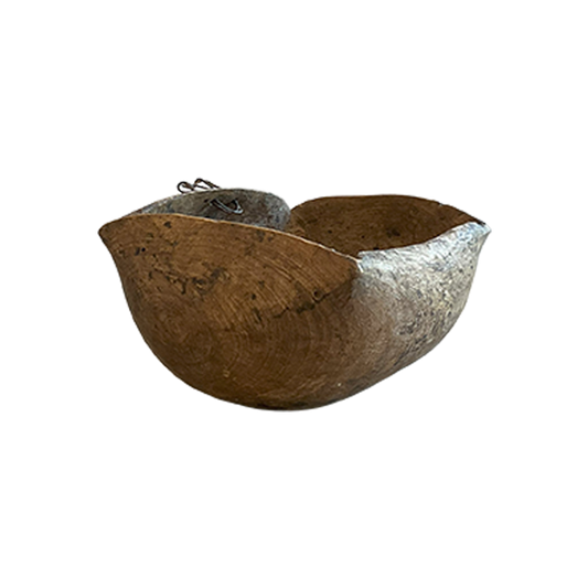 Vintage Wood Bowl