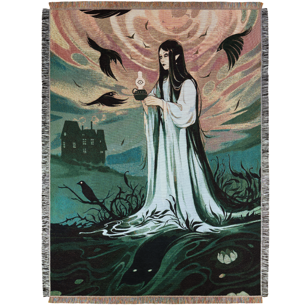 Whispering Waters - Avon Gothic Woven Blanket