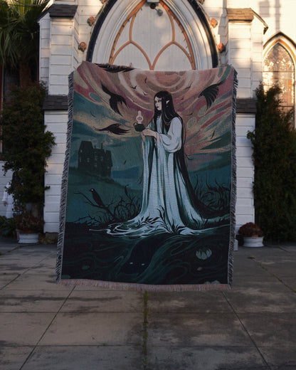 Whispering Waters - Avon Gothic Woven Blanket