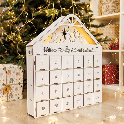 Christmas Advent Calendar - White
