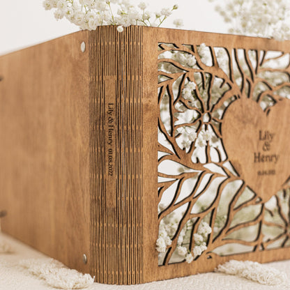 Wooden Photo Album - Bloomheart