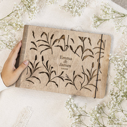 Wooden Photo Album - Meadow