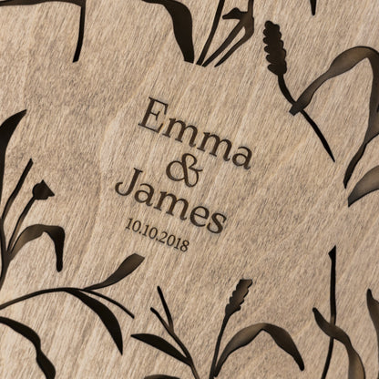 Wooden Photo Album - Meadow