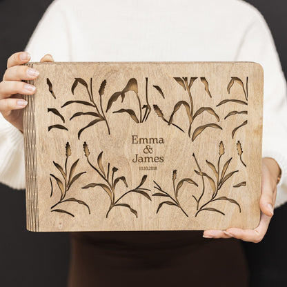Wooden Photo Album - Meadow