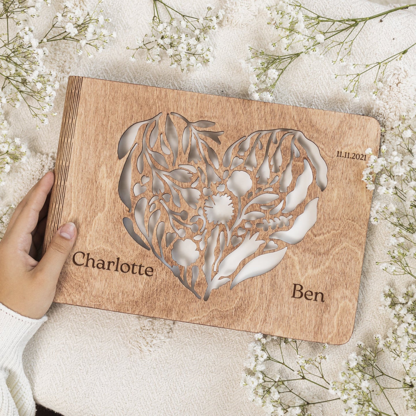 Wooden Photo Album - Unity