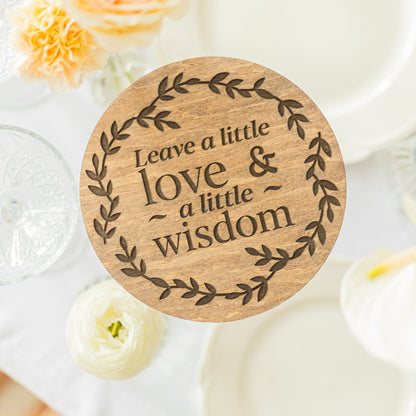 Memory Sign Acrylic Circle