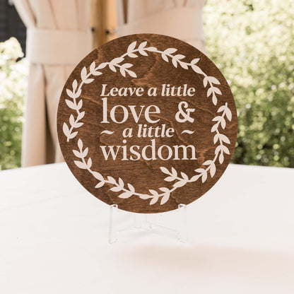 Memory Sign Acrylic Circle