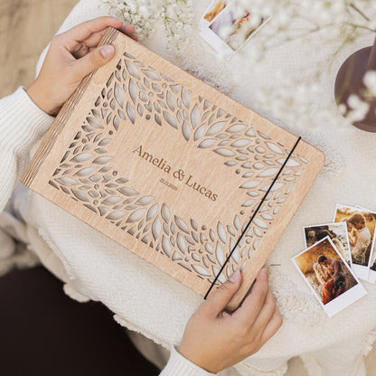 Wooden Photo Album - Crownleaf