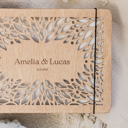 Wooden Photo Album - Crownleaf
