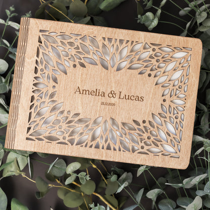 Wooden Photo Album - Crownleaf