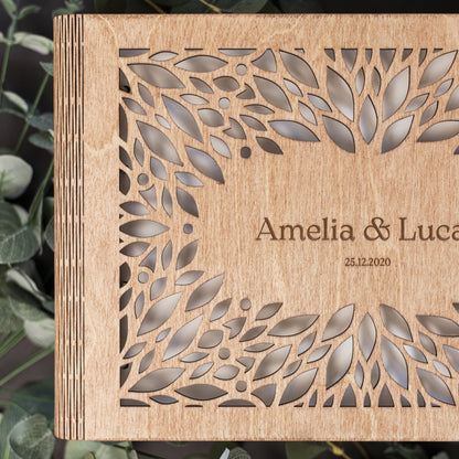 Wooden Photo Album - Crownleaf