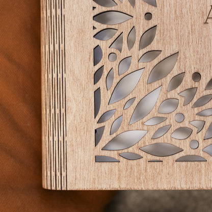 Wooden Photo Album - Crownleaf