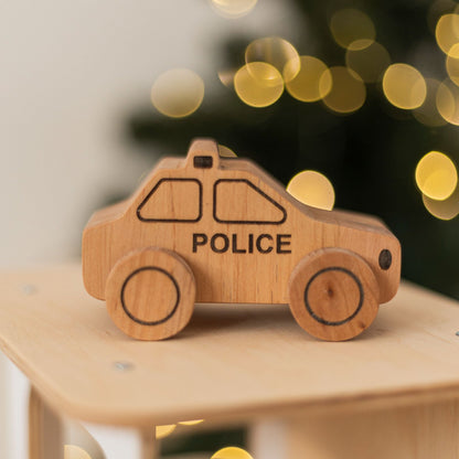 Natural Wooden Toy Car