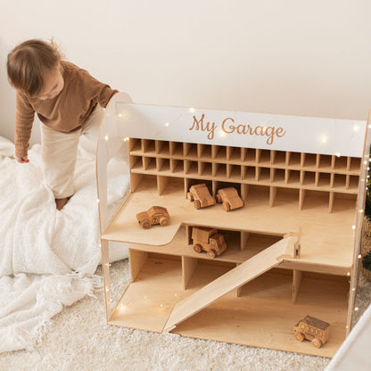 Natural Wooden Toy Car