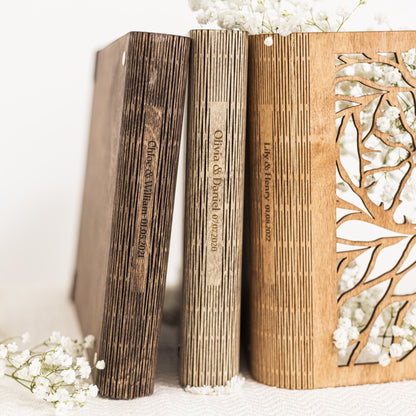 Wooden Photo Album - Floret