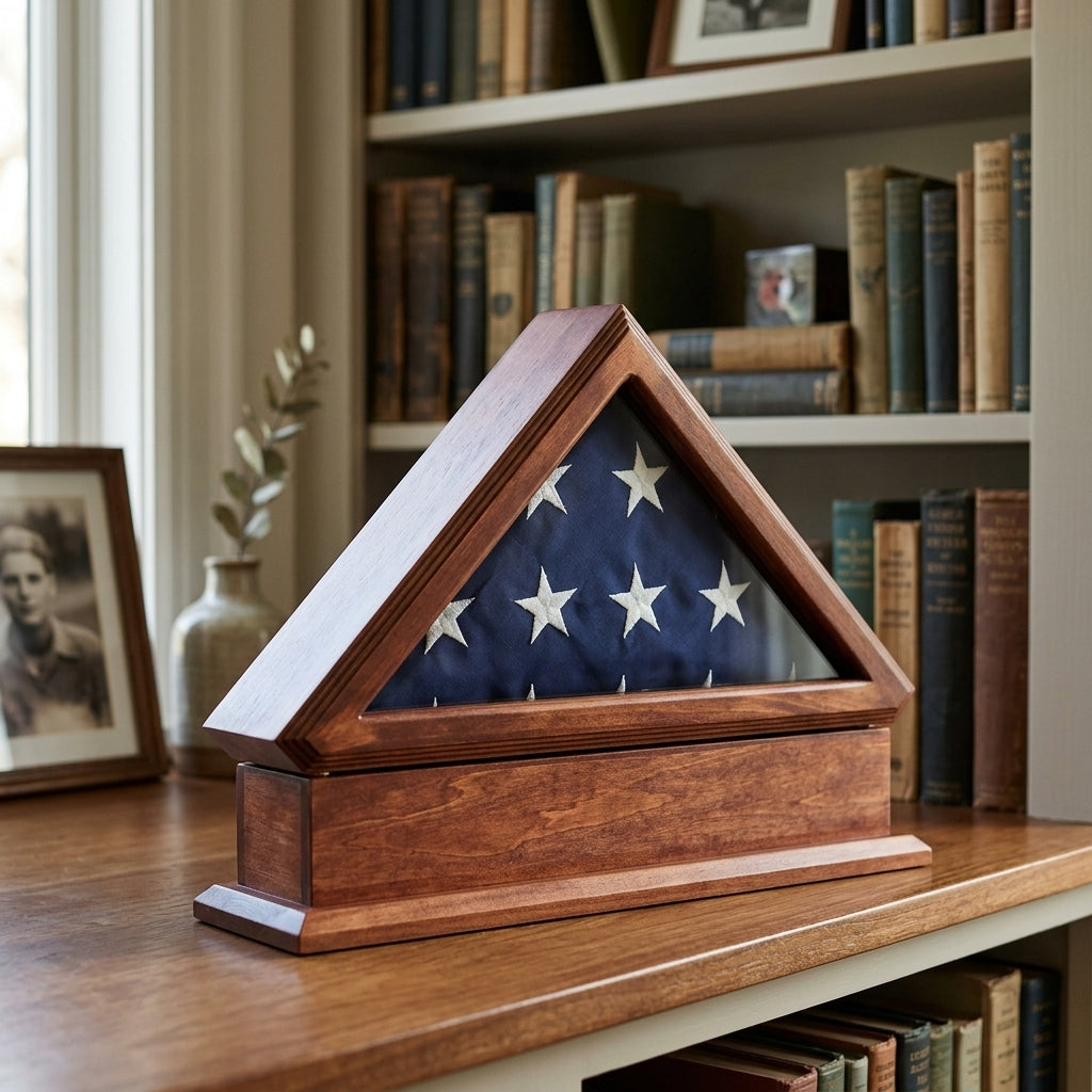 Flag Connections Military Flag Display Case - Made in USA