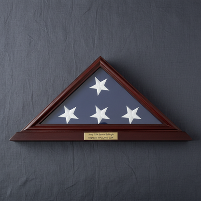 3'x5' Flag Display Case, Shadow Box (Not for Burial Funeral Flag)