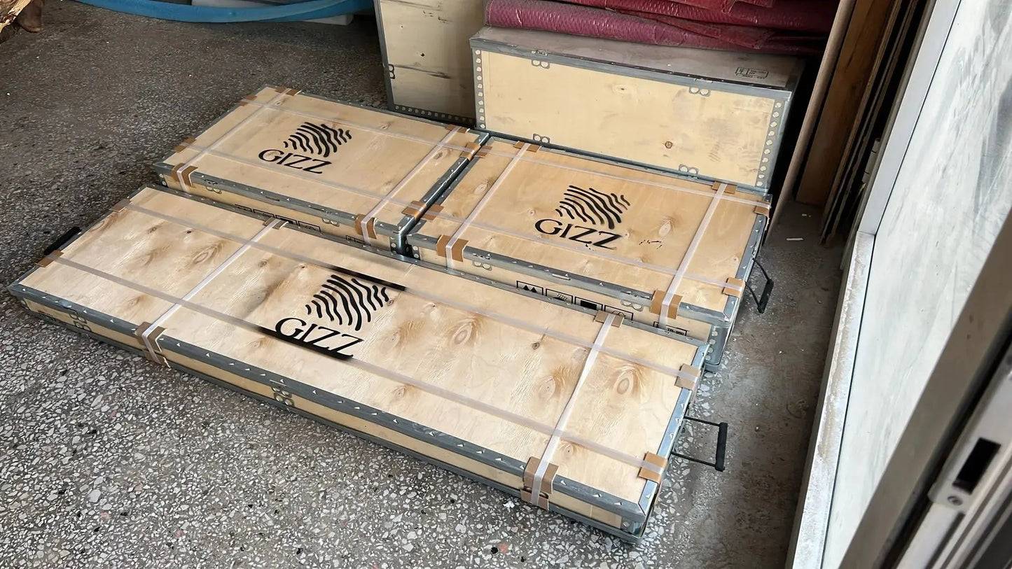 Resin Nesting Tables - Versatile Zigzag Epoxy Coffee Table Set