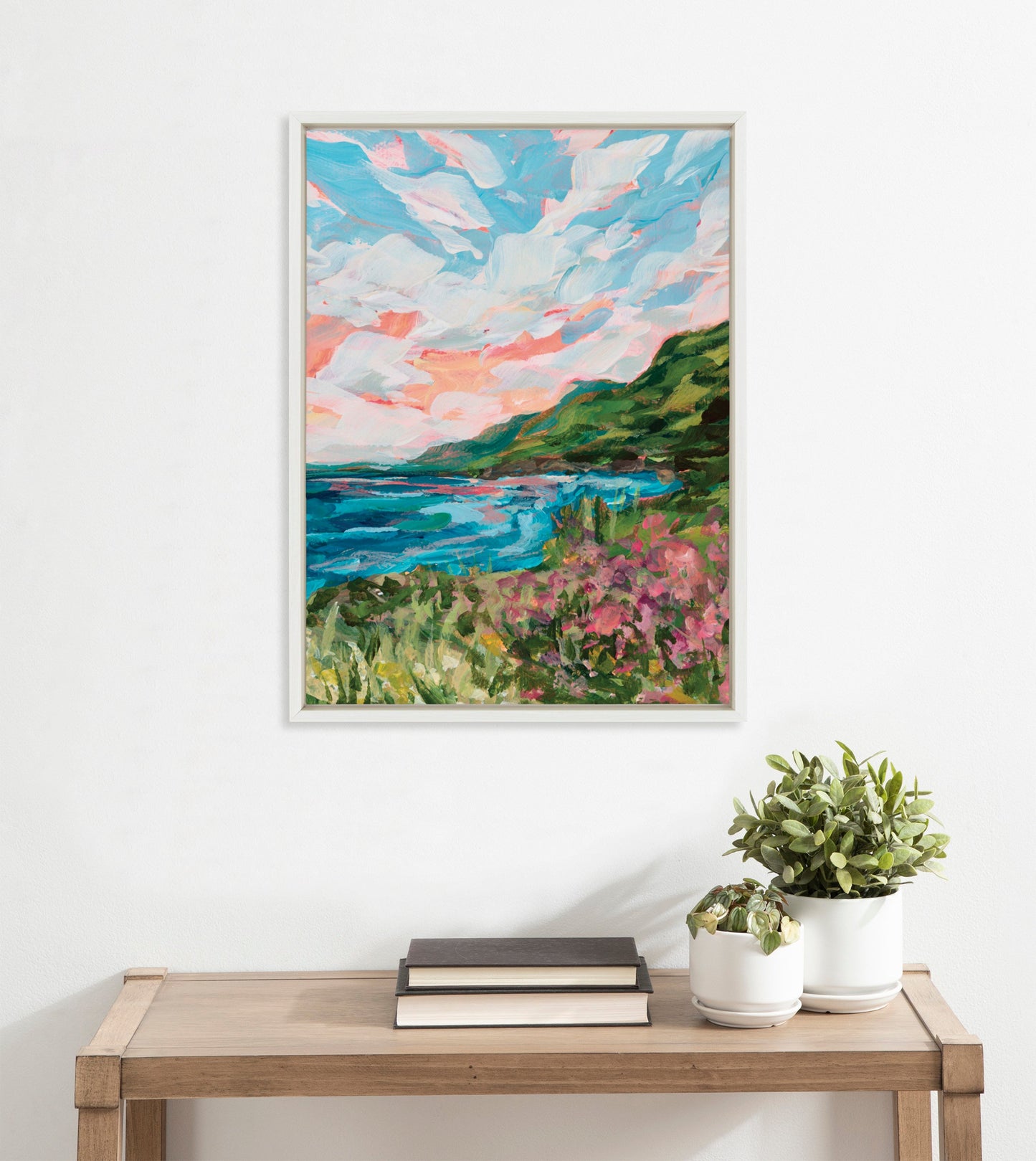 Sylvie Virgin Islands Framed Canvas by Emily Kenney