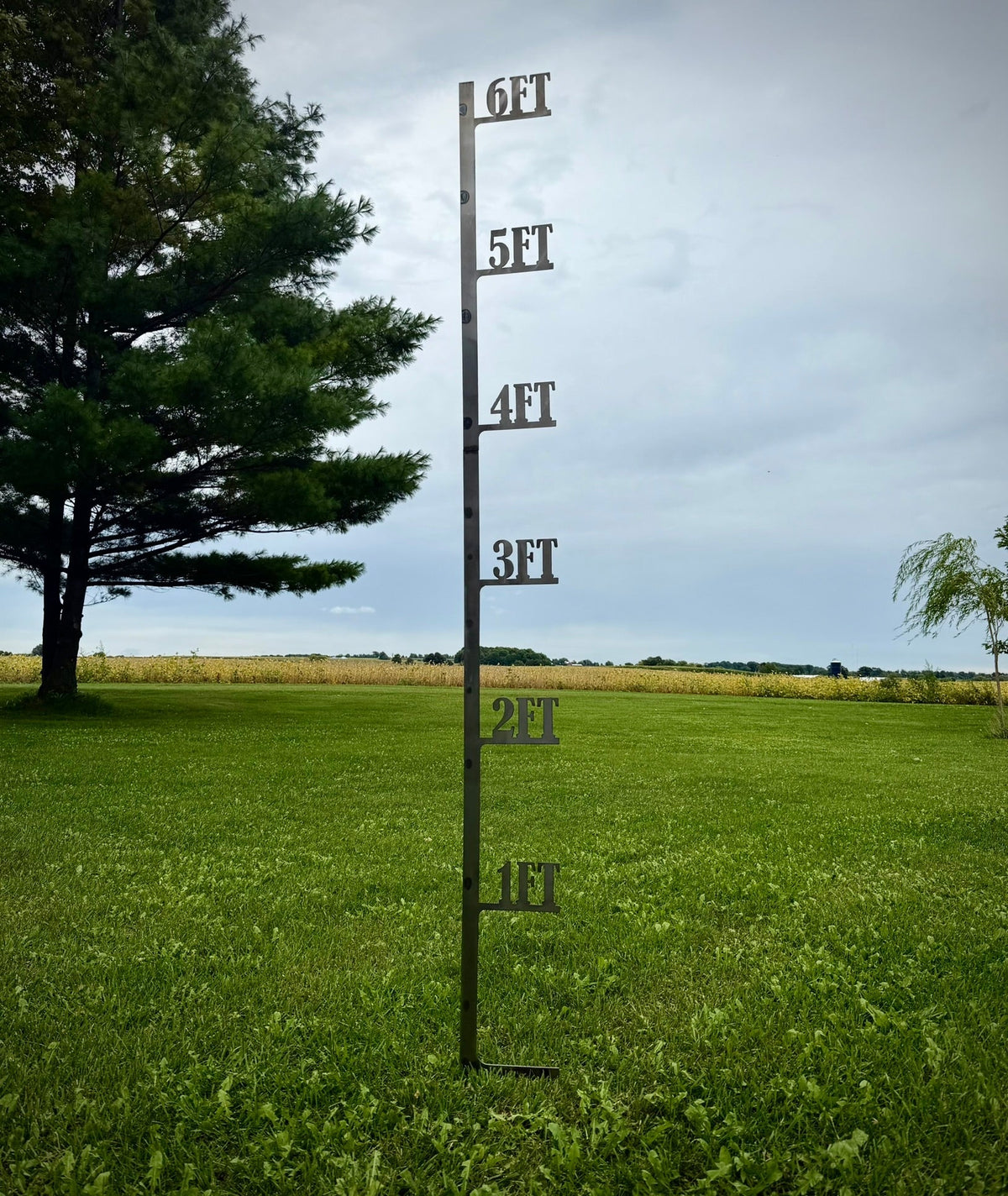 XL 6-Foot Steel Snow Gauge