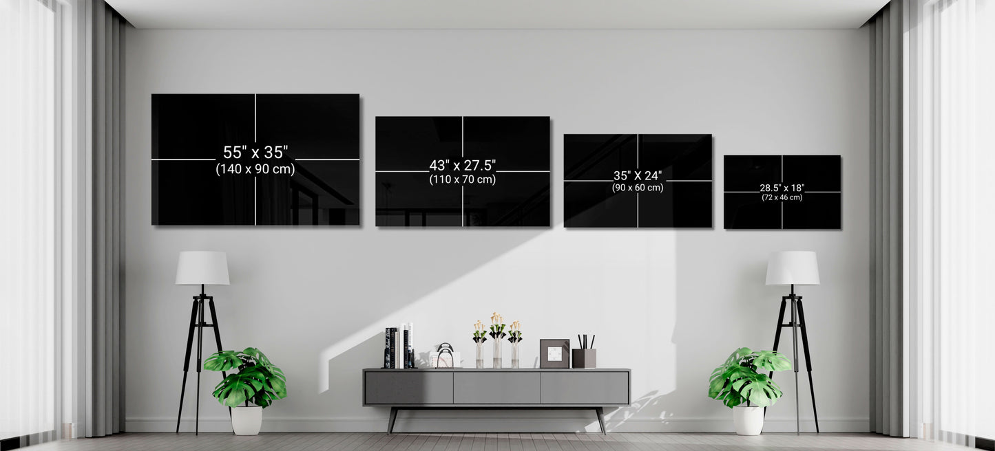 Dreamtopia Glass Wall Art  || Designers Collection