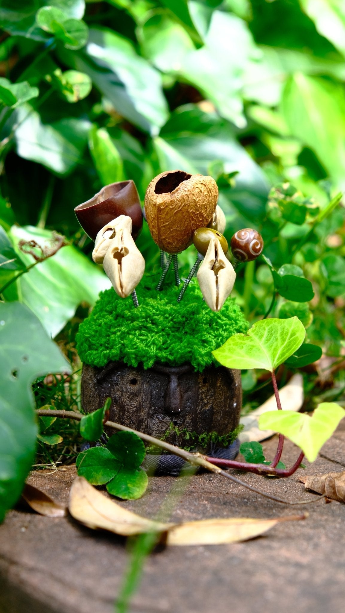 "Ancient Stone Keeper"Seed Doll