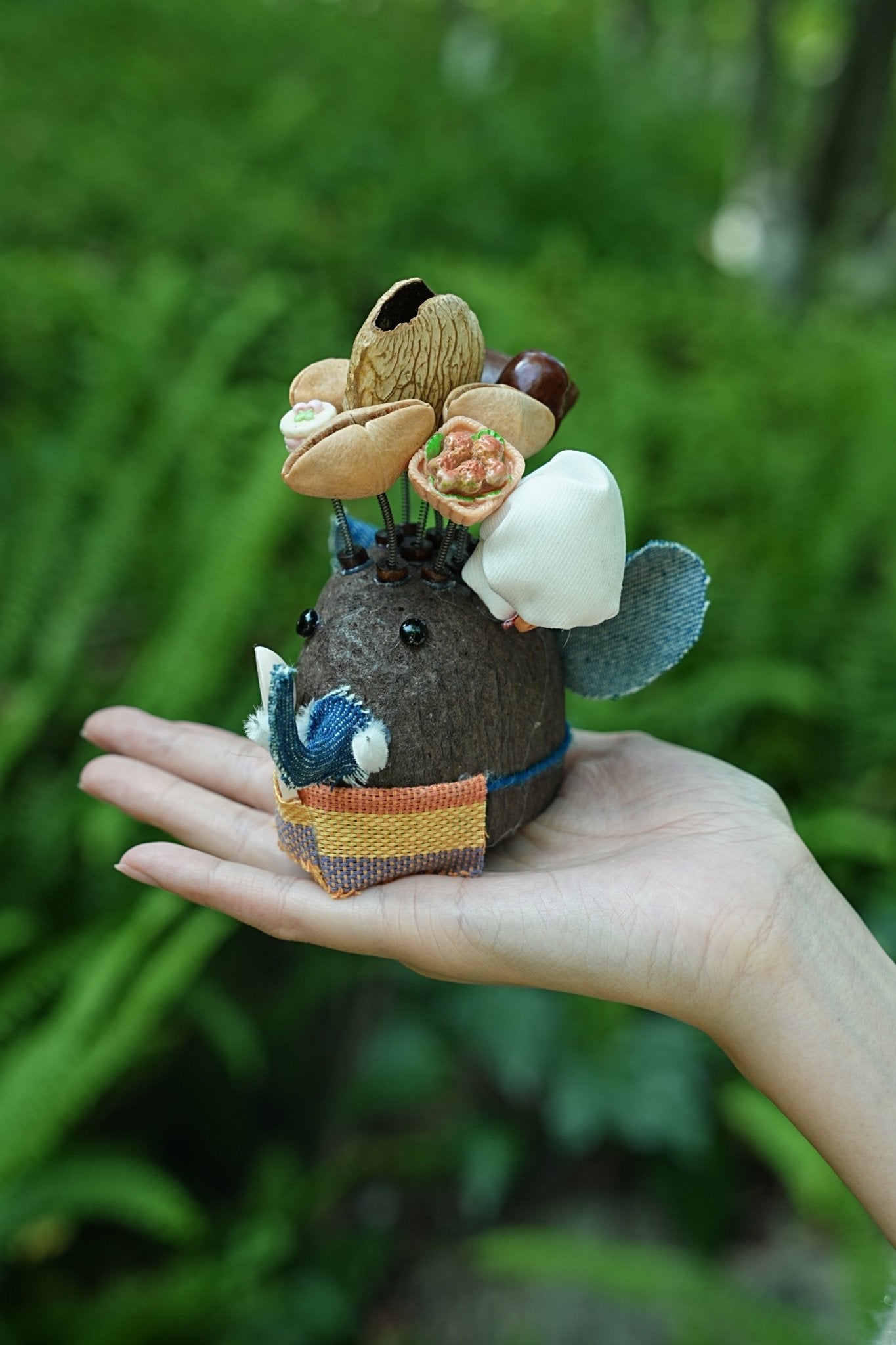 "Feast King" Seed Elephant Doll